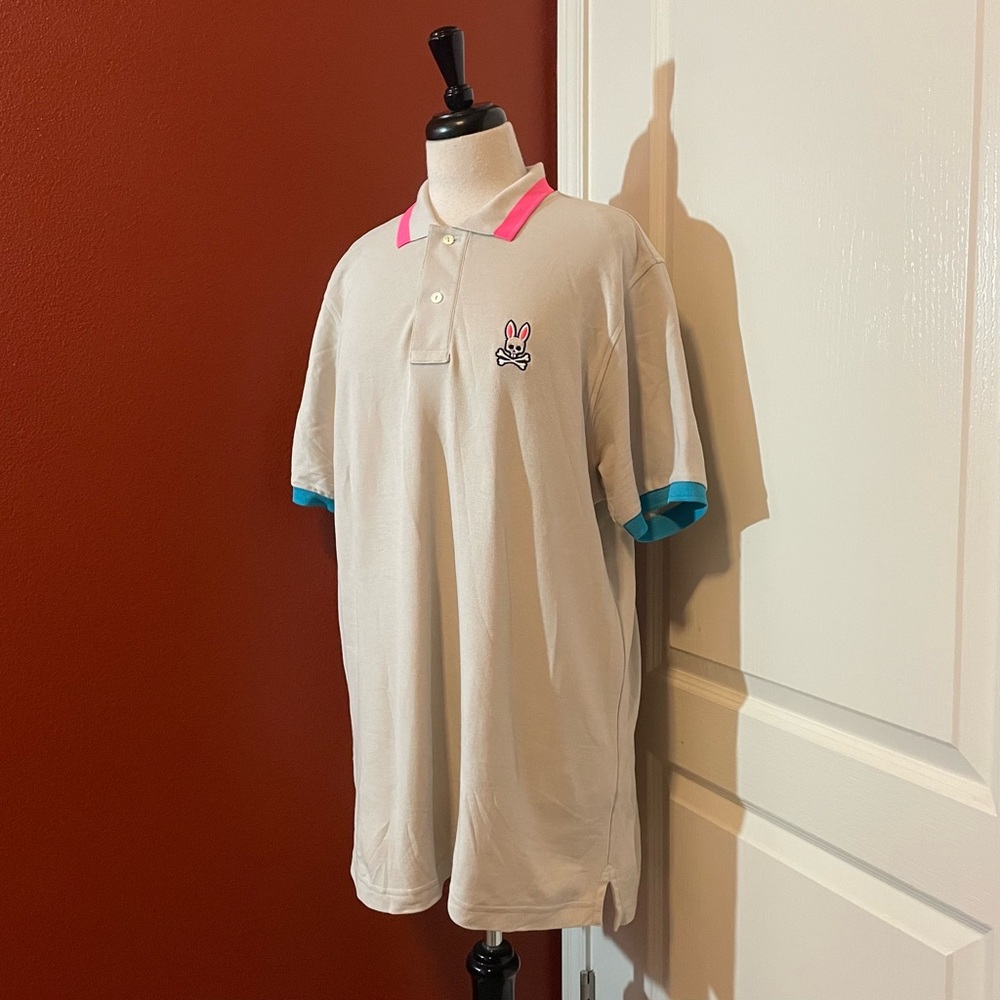 Psycho Bunny By Robert Goodley Men’s‎ Classic Colorful Pima Cotton Lux Golf Polo